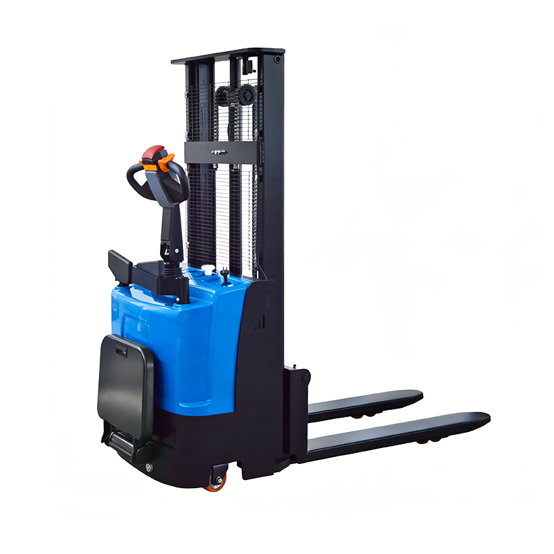 Stacker Stand-on Listrik 1500kg untuk Pabrik