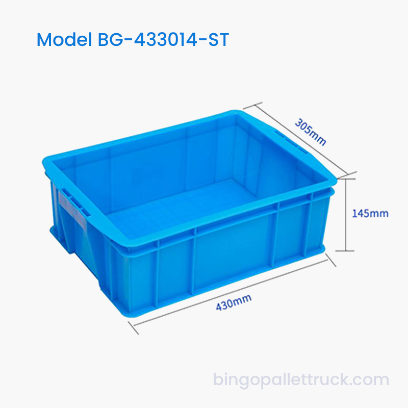 Kotak Tote Stackable Ukuran Mini 14L untuk Suku Cadang Perangkat Keras