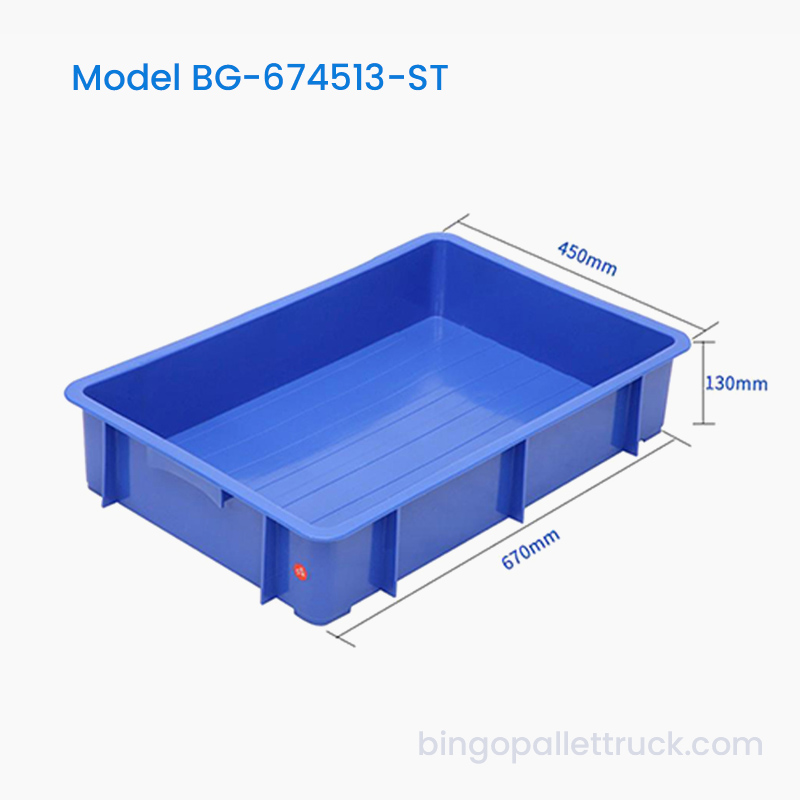 Tempat Sampah Plastik HDPE 30L Stackable untuk Toko Barang Kecil