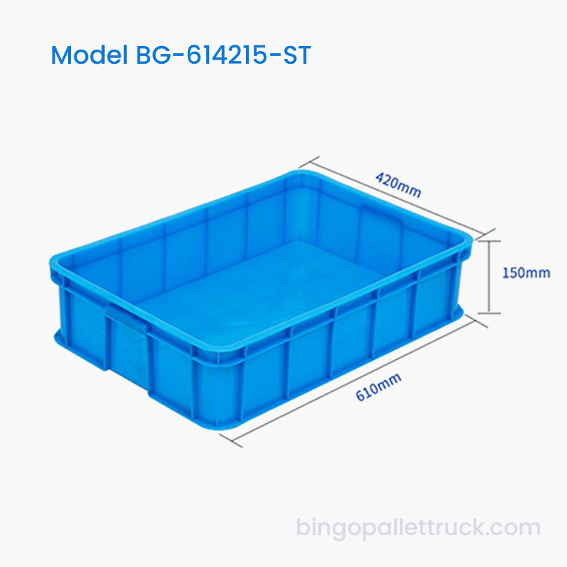 Kotak Tote Plastik Stackable 31L untuk Sekrup dan Komponen Kecil
