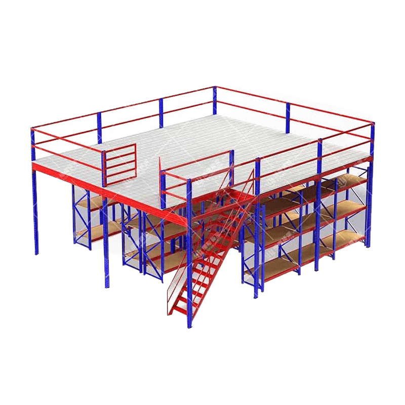 Rak Mezzanine yang Disesuaikan untuk Solusi Penyimpanan Cerdas Multi-Level Tugas Berat