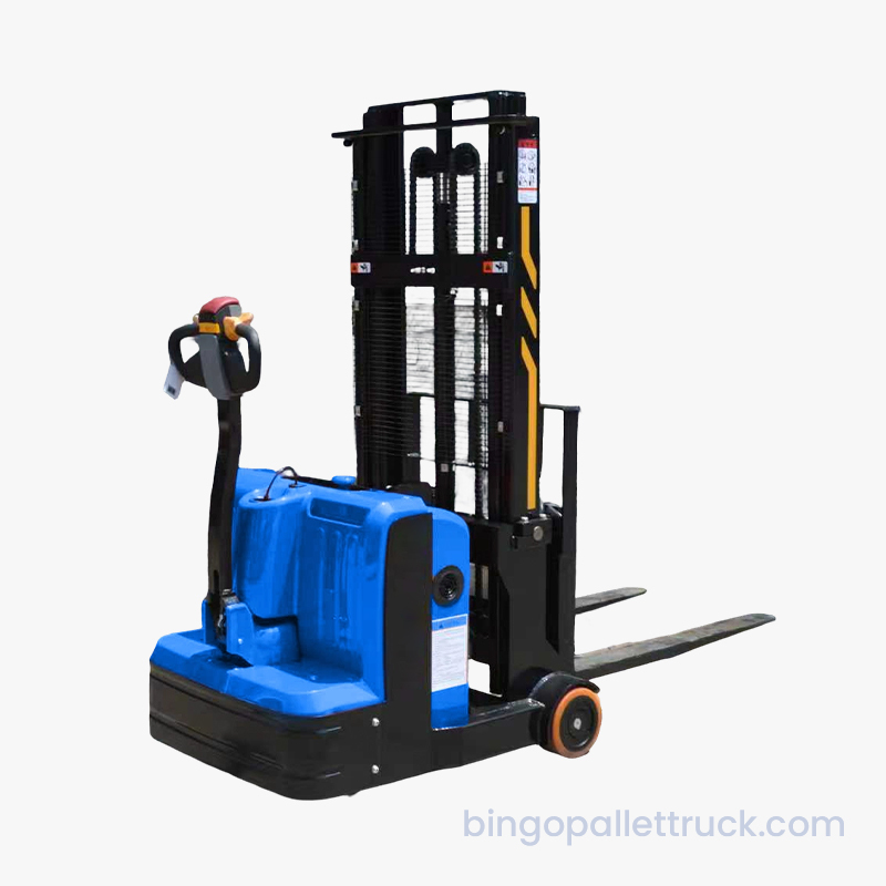 Walkie Stacker Listrik Penyeimbang Tugas Ringan 500kg
